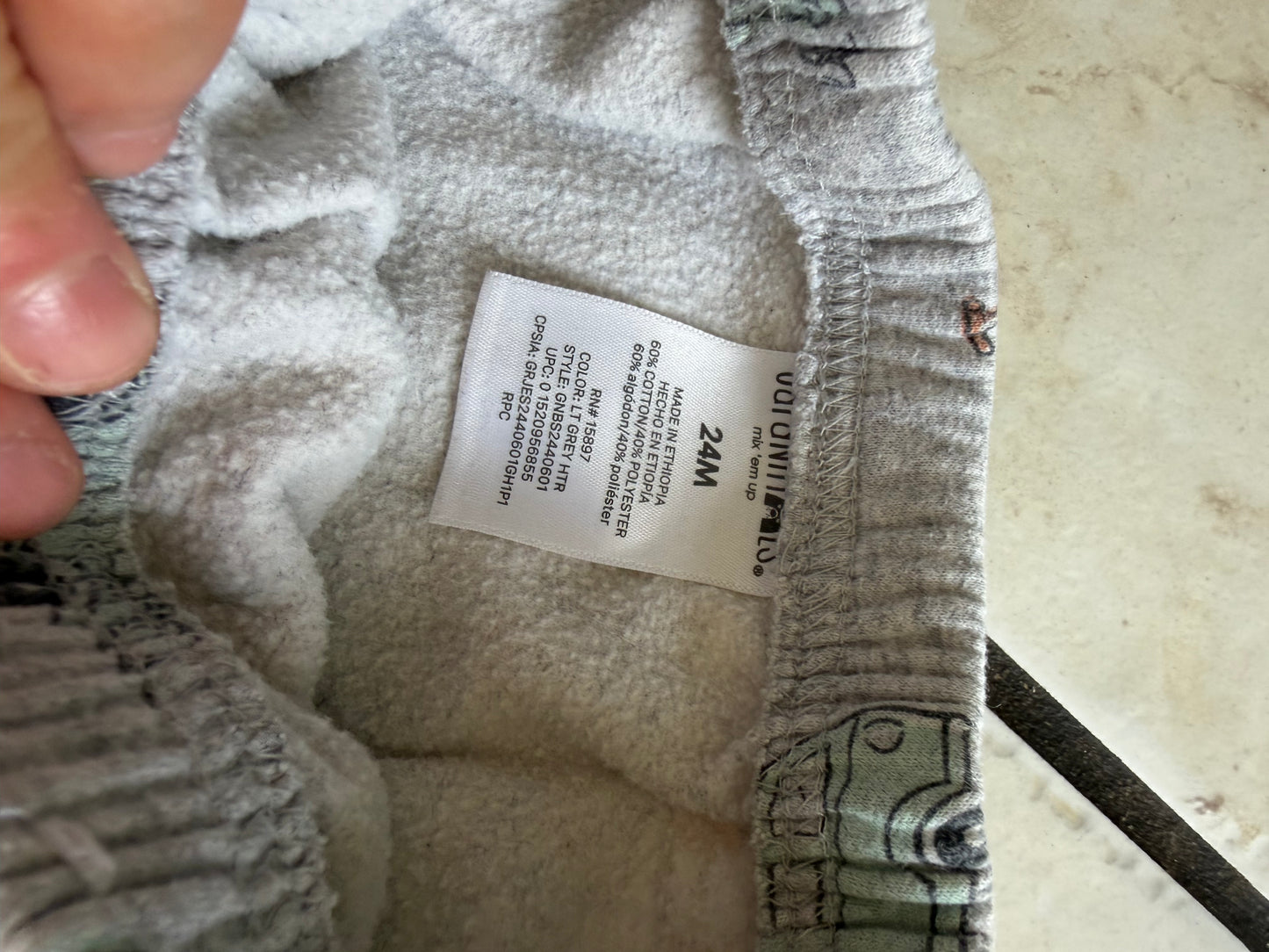 Boy Pants - Car pants 24 months (Used)