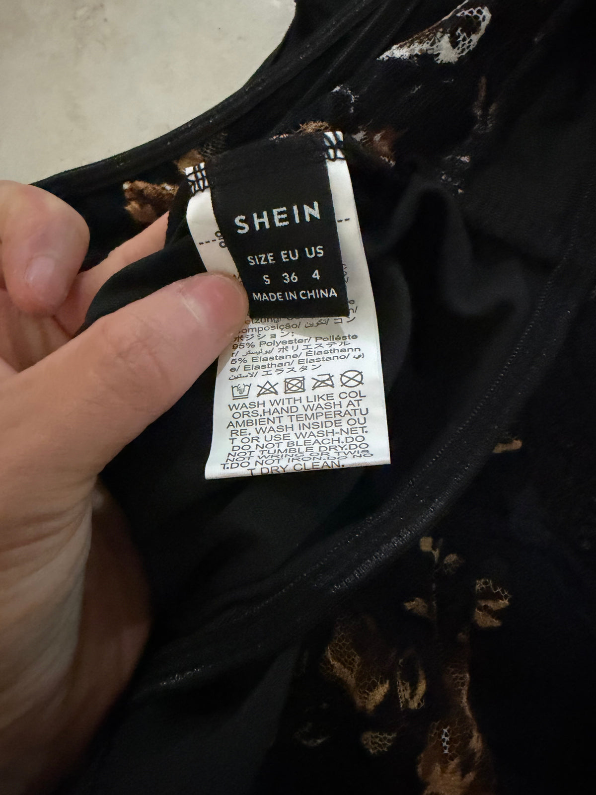 Floral Corset - Size Small - Shein (NEW)