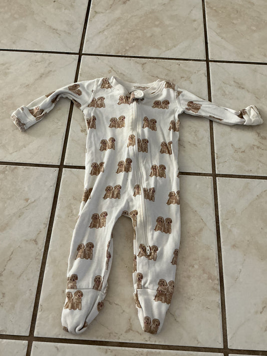 Baby Clothes - Dog Pj's 6-9 Months (Used)