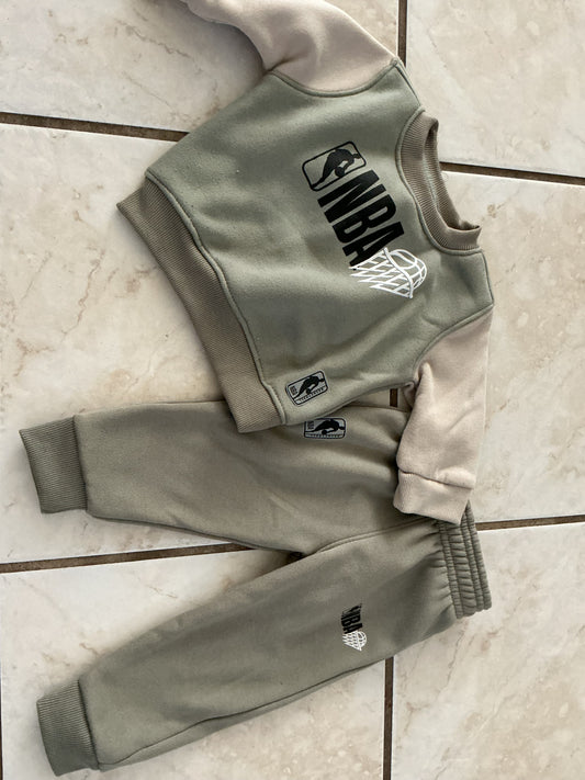 Baby Clothes - NBA Green Set 6/9 Months (Used)