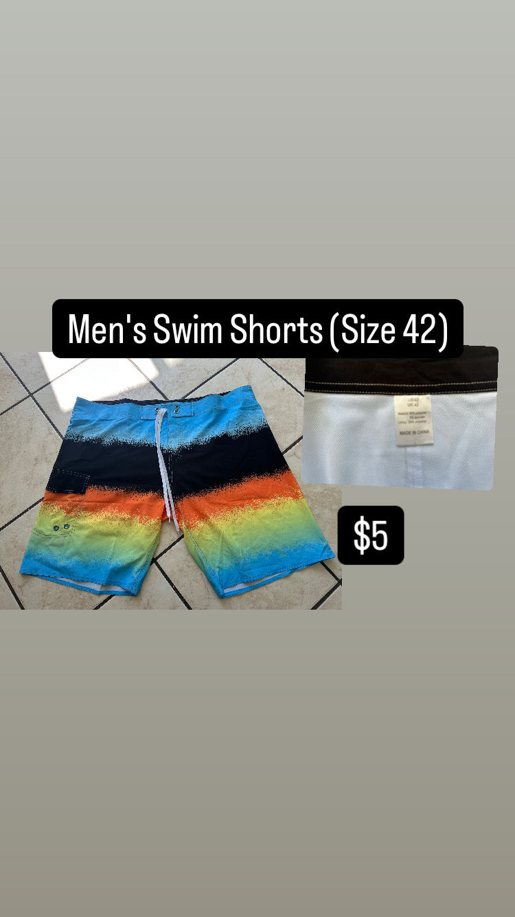 Men's Swim Shorts (Size 42)