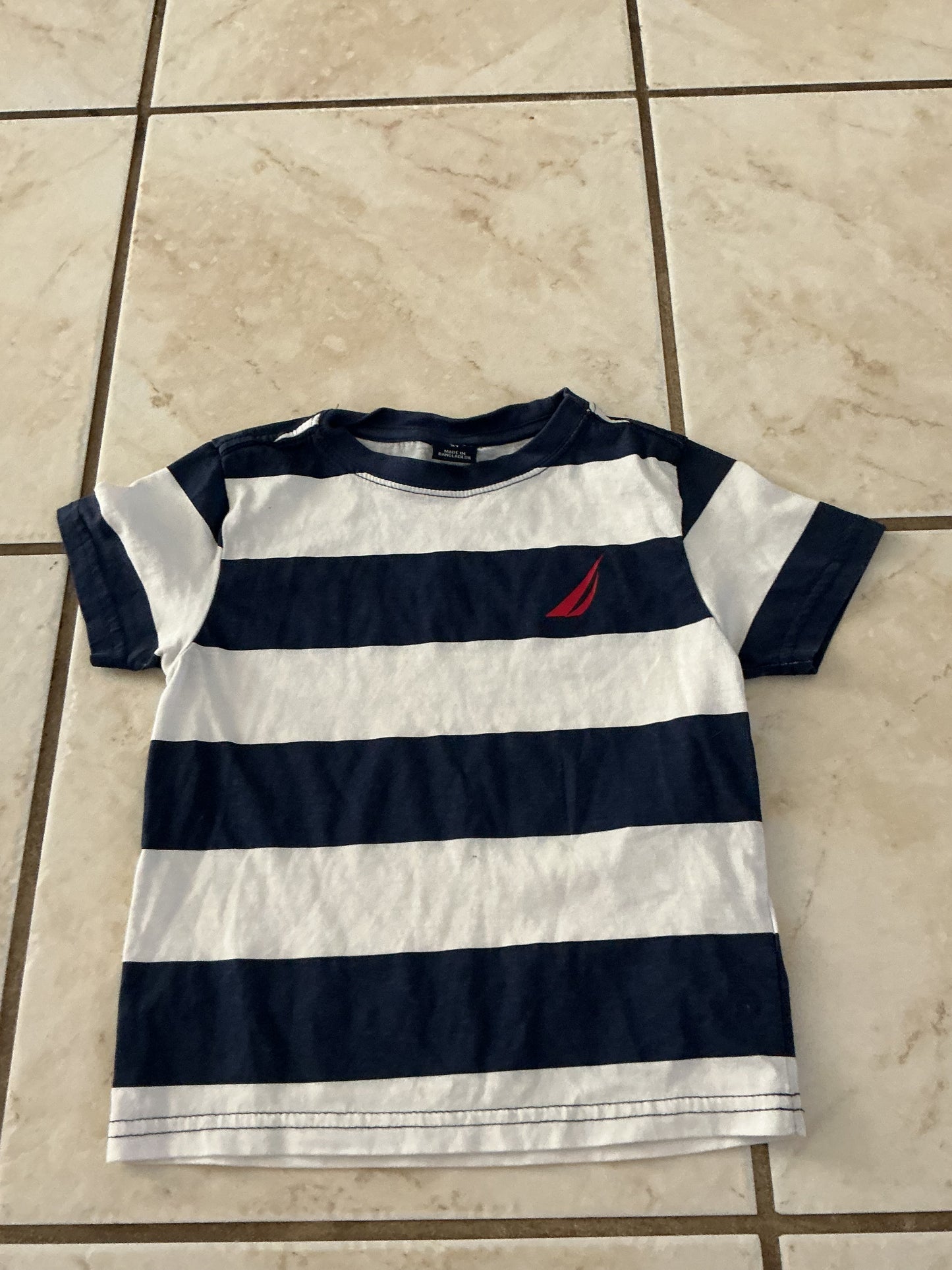Boy Shirt - Blue and Stripped Shirt 3T (NEW)