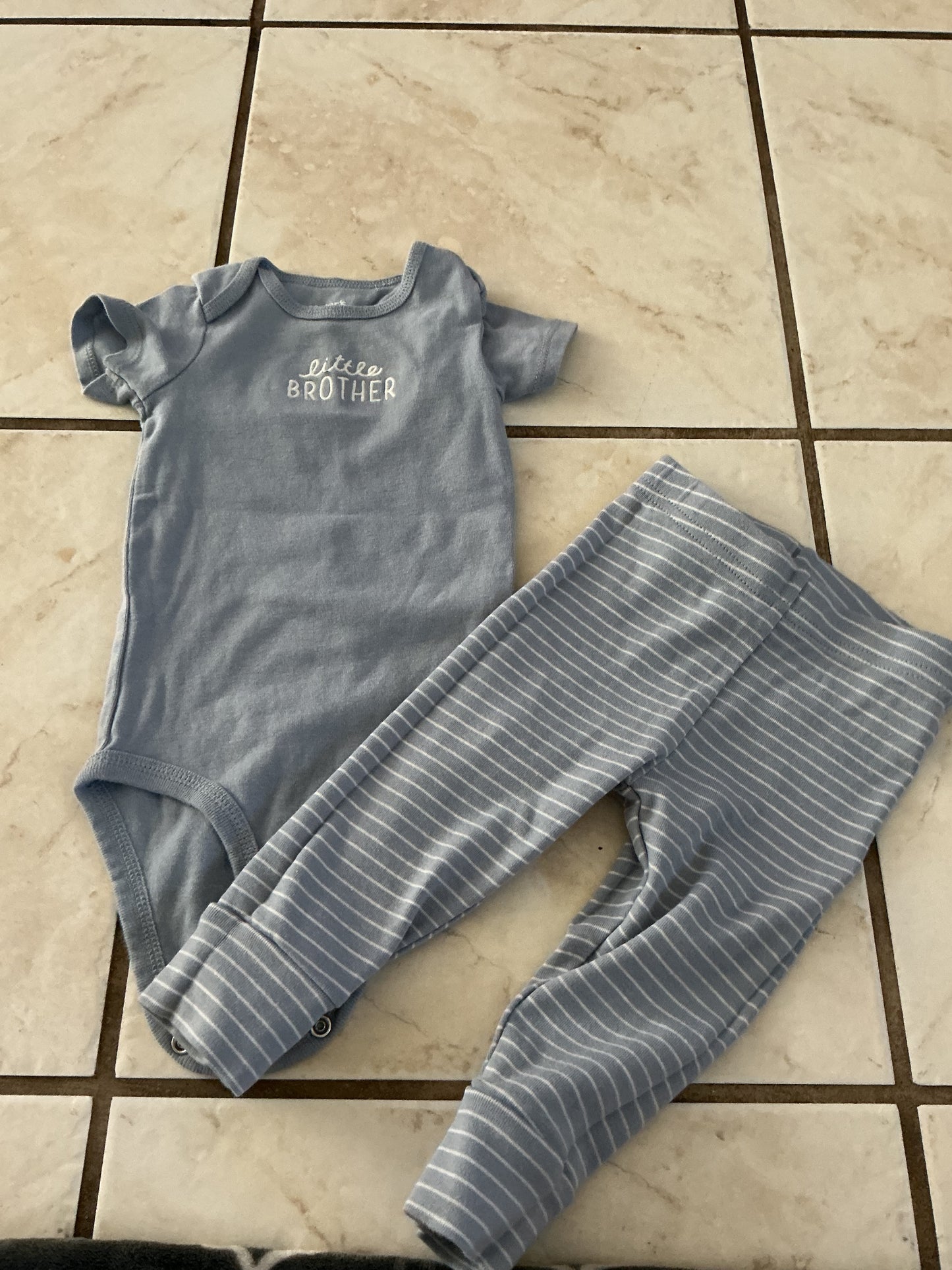 Baby Clothes - Little Brother Set 9m (Used)