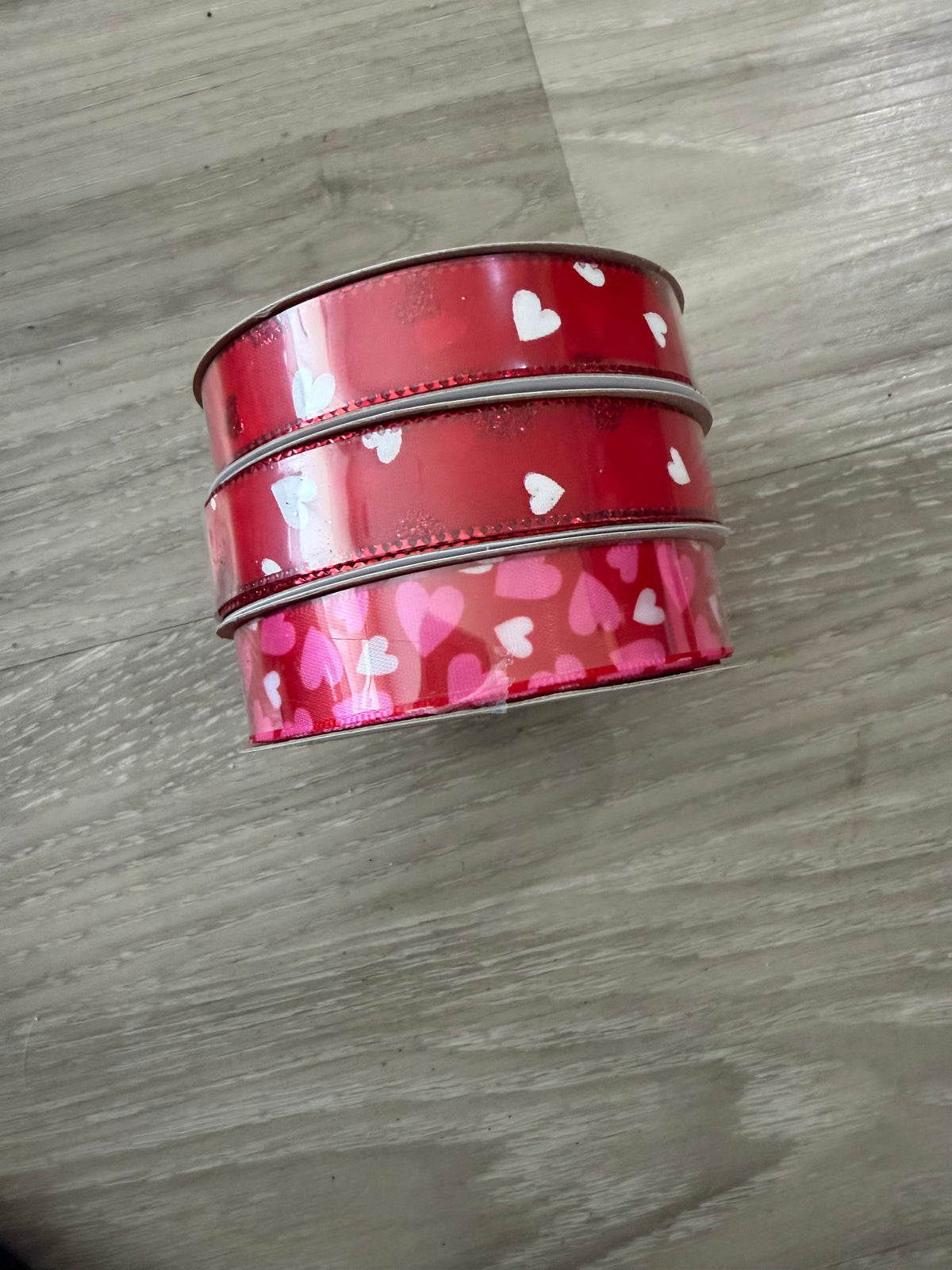 Red Heart Ribbon Lot (3pk)