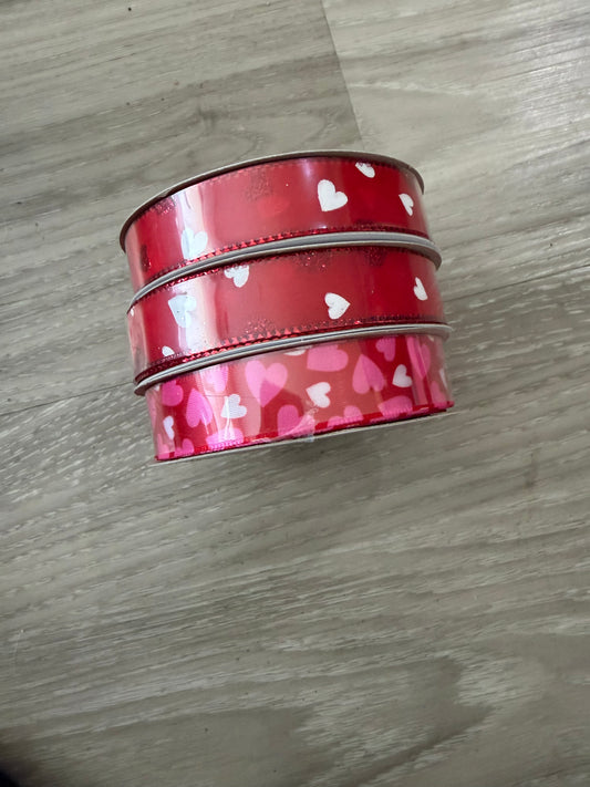 Red Heart Ribbon Lot (3pk)