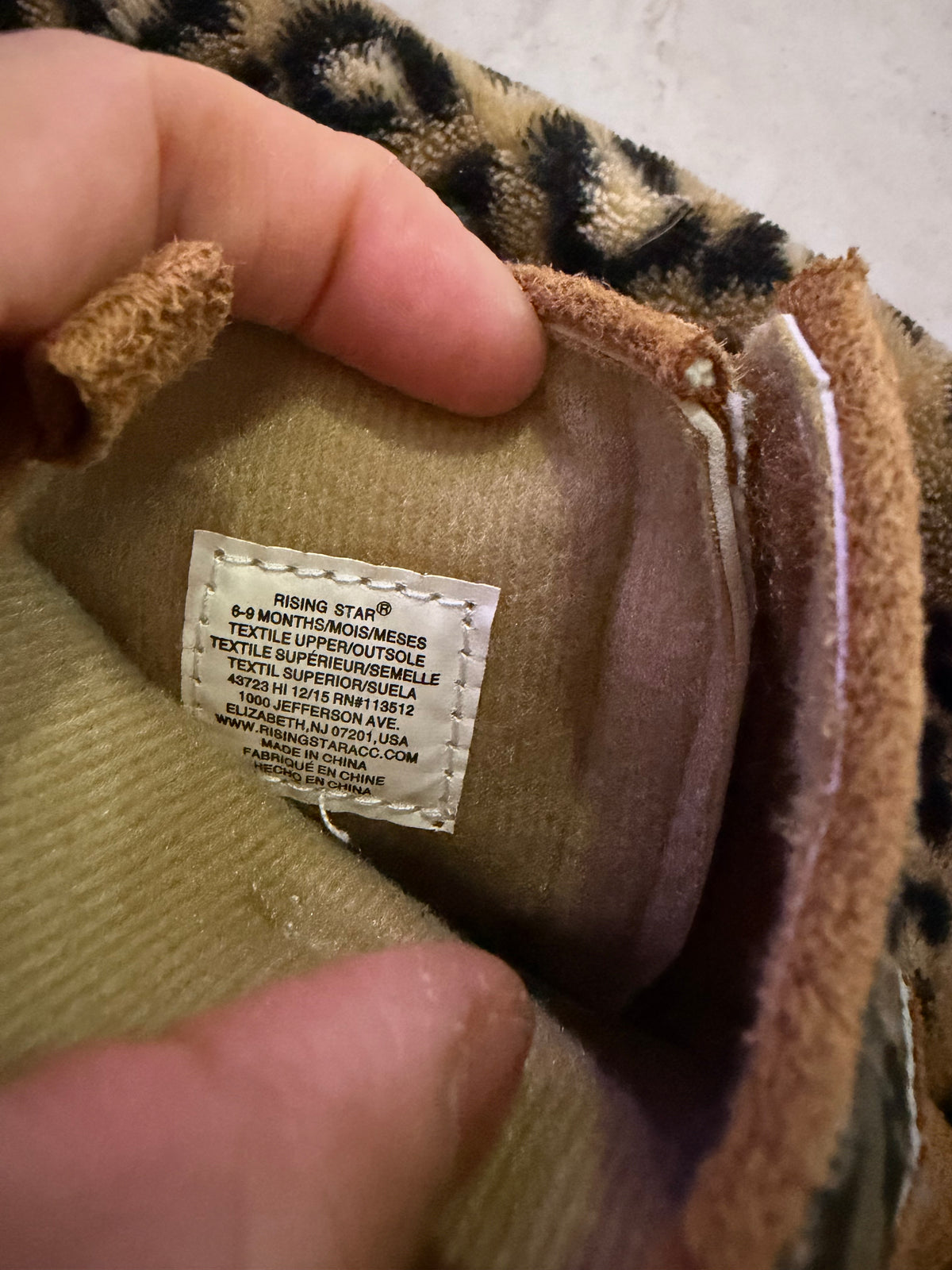 Baby Shoes - Size 6 Months - 9Months (NEW)
