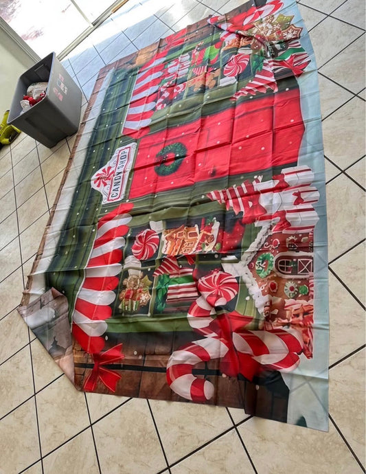 Chrismas Garage Banner