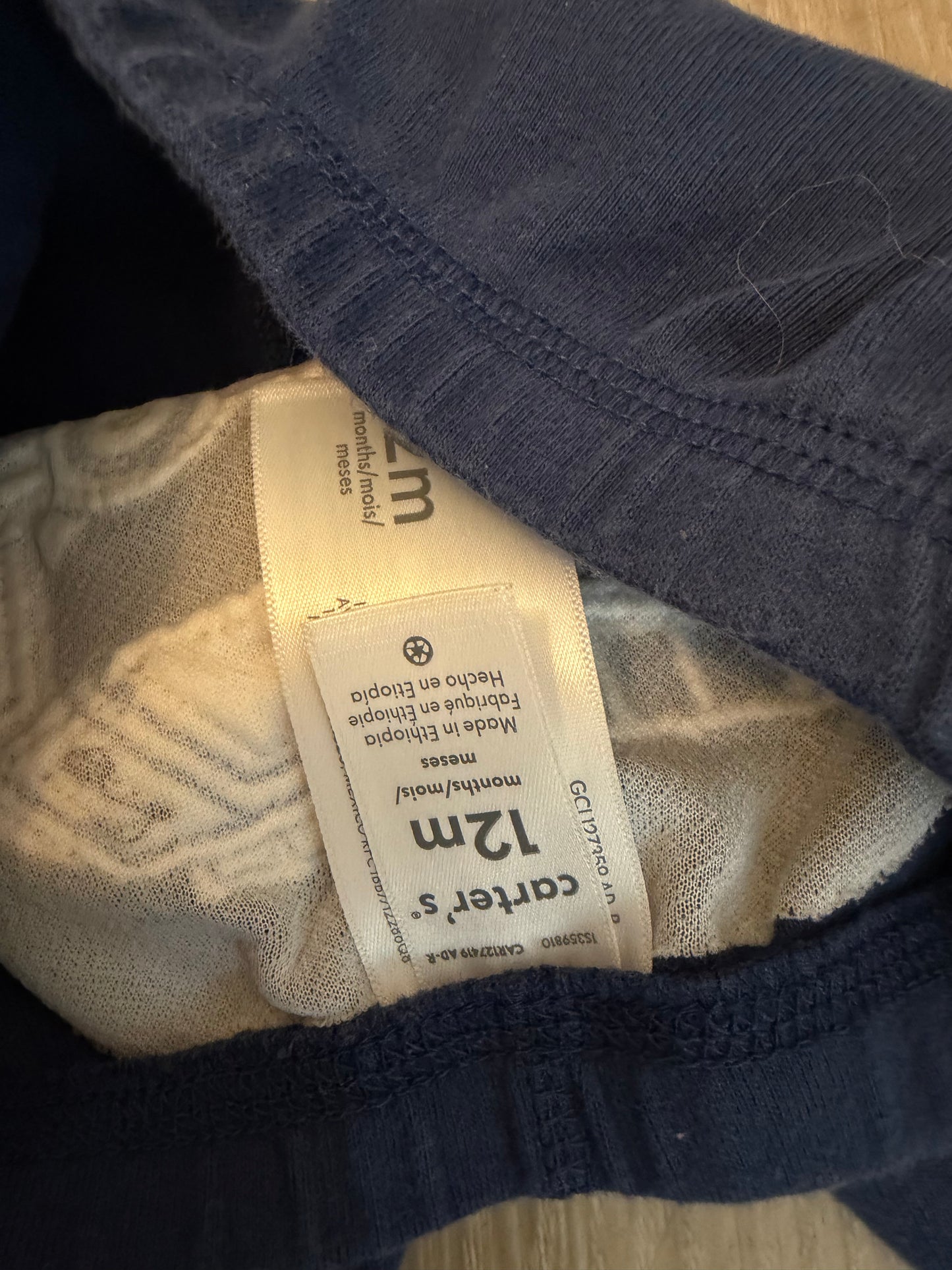 Baby Clothes - Fire Truck Pants 12 Months (Used)