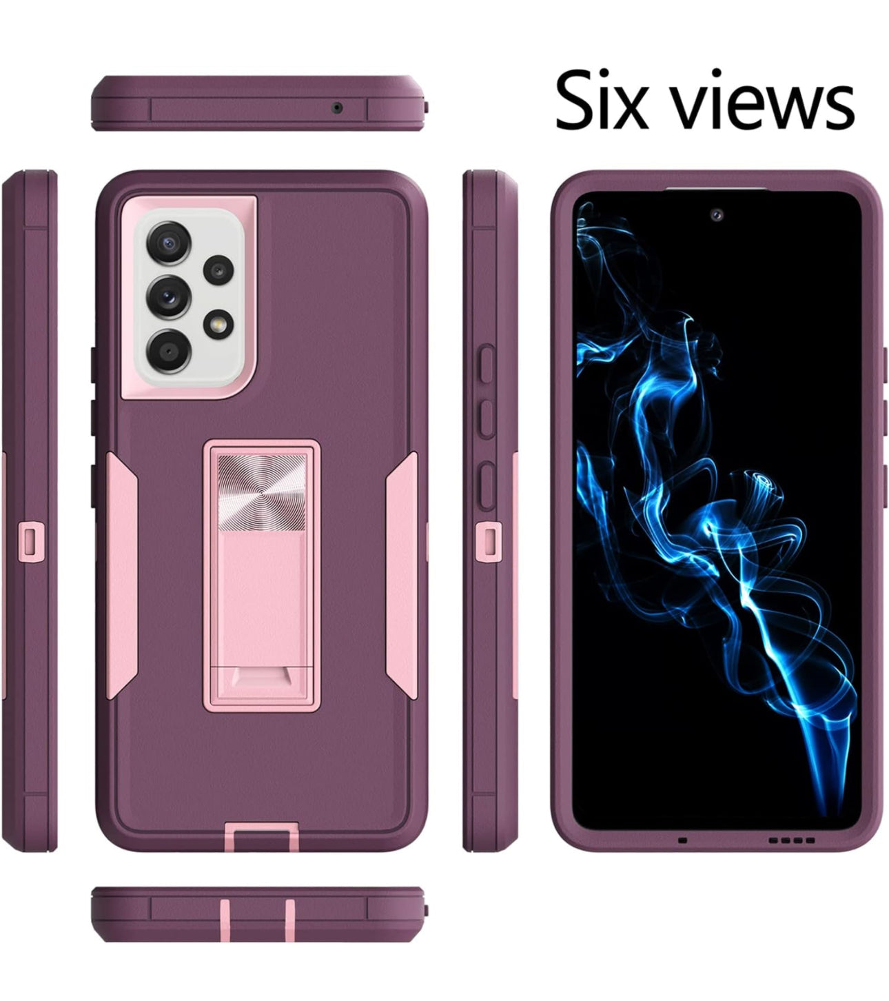 Samsung Galaxy A13 5G, Purple Rose Gold, Case #2