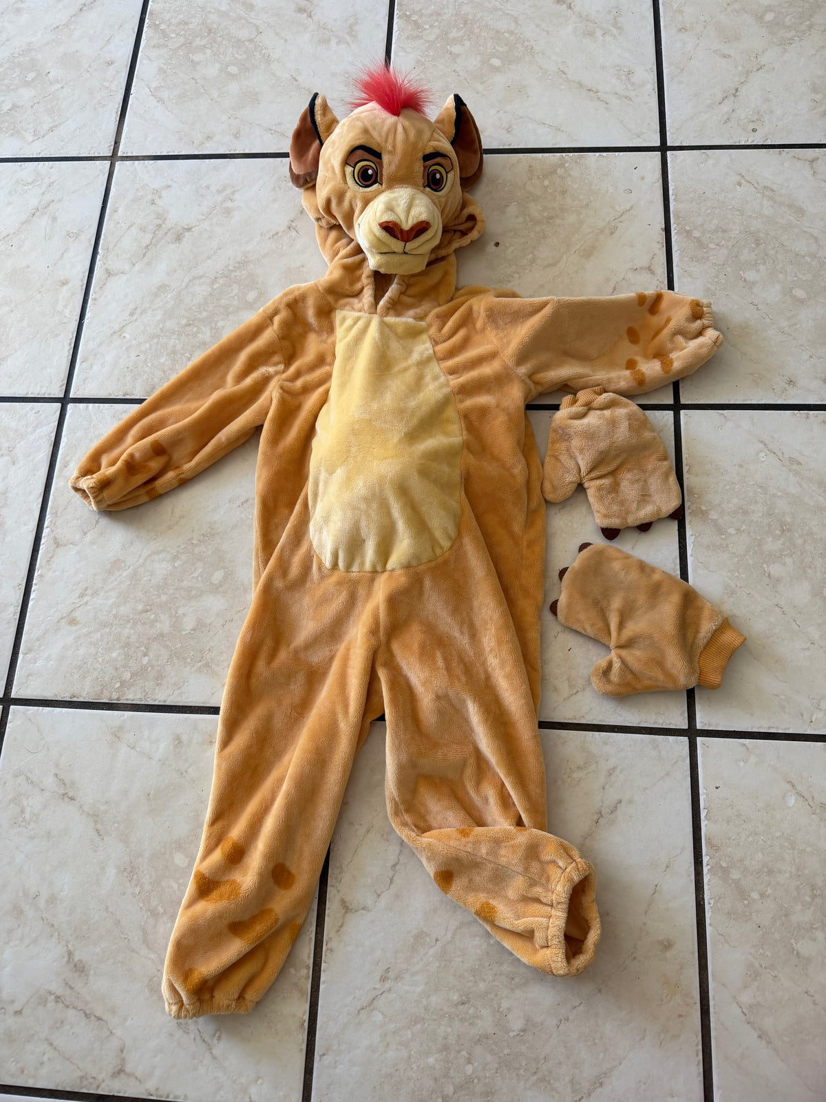 Disney The Lion Guard Kion Plush Costume Size 2