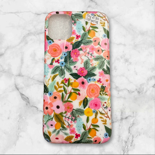 Phone Case, iPhone 11, Case #13 (Floral)