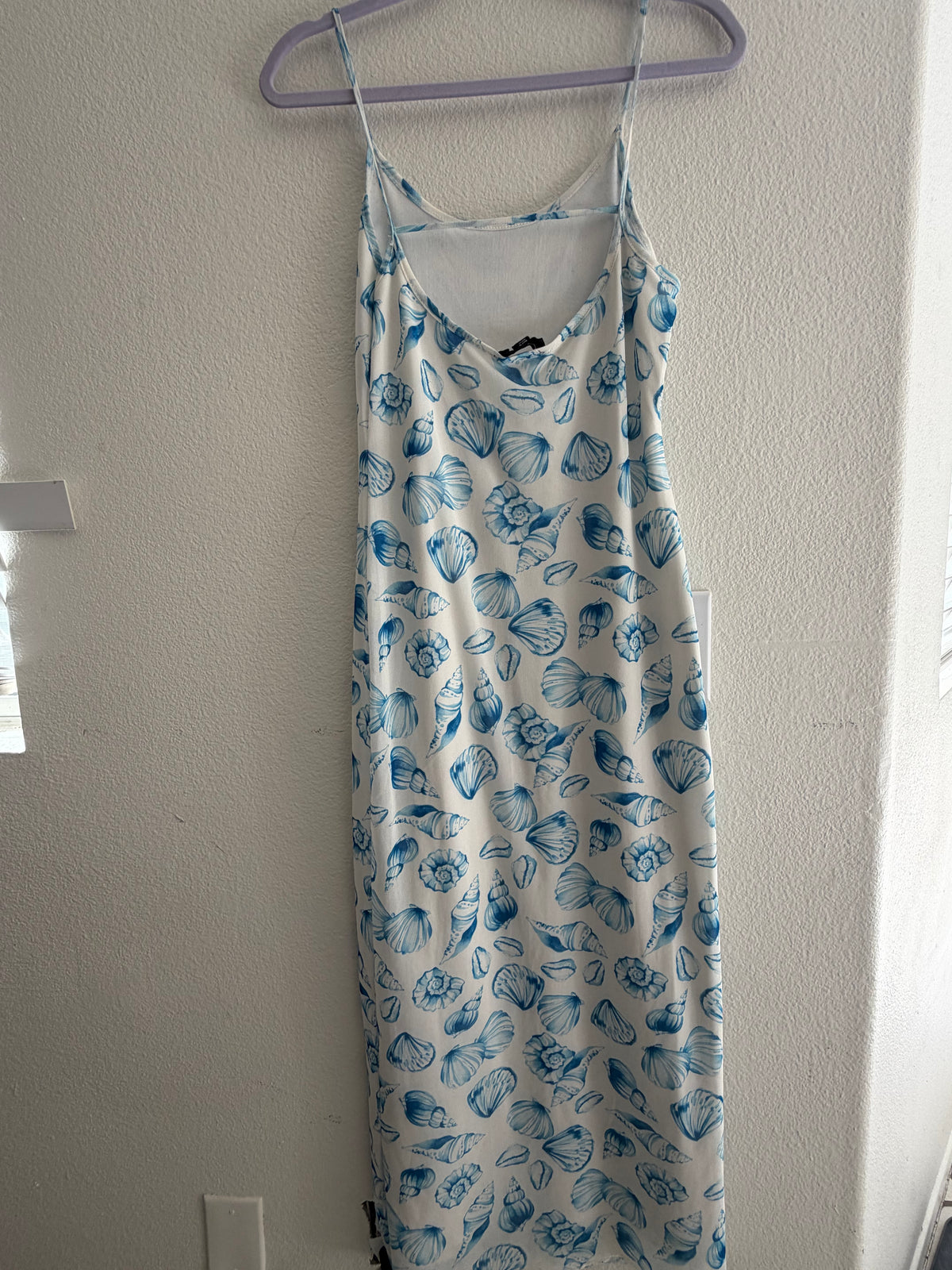 Blue Shell Maxi Dress - Large (Used)