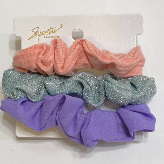 3pc scrunches (Blue)