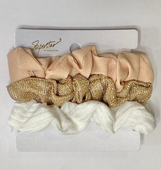 3pc scrunches (Gold)