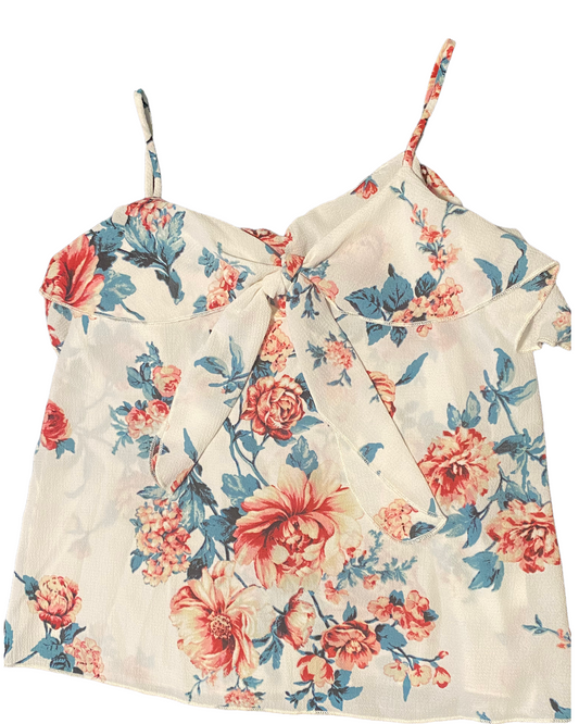 Floral Ivory Blouse