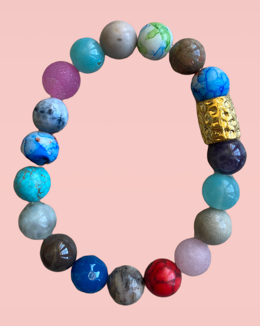 Multi-stone Gemstone Bracelet