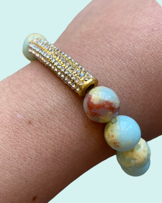 Fancy Mixed Amazonite Bracelet