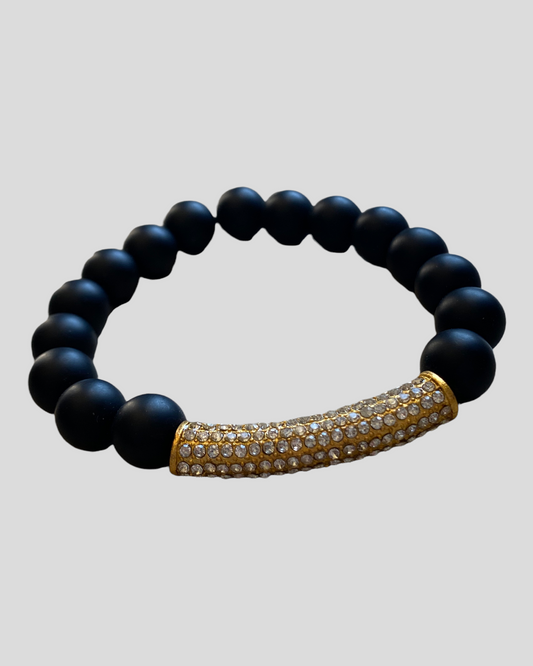 Classy Slate Stone Bracelet