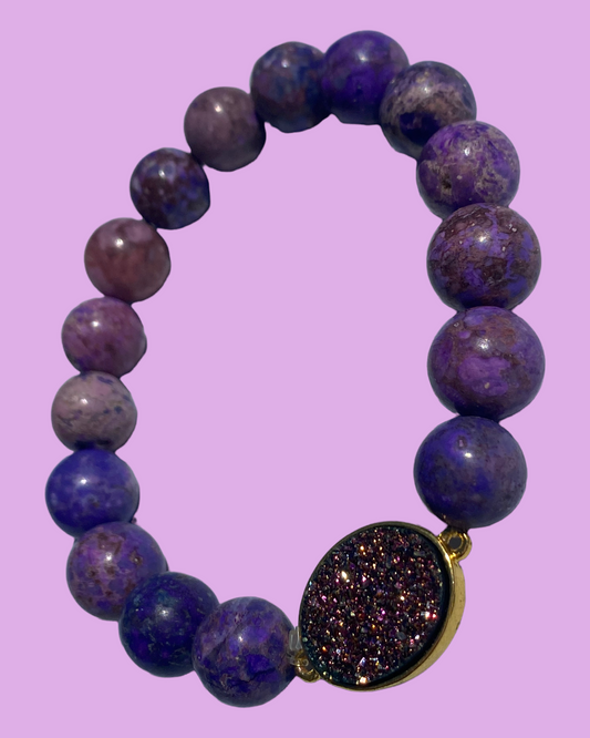Lepidolite Sparkle Bracelet