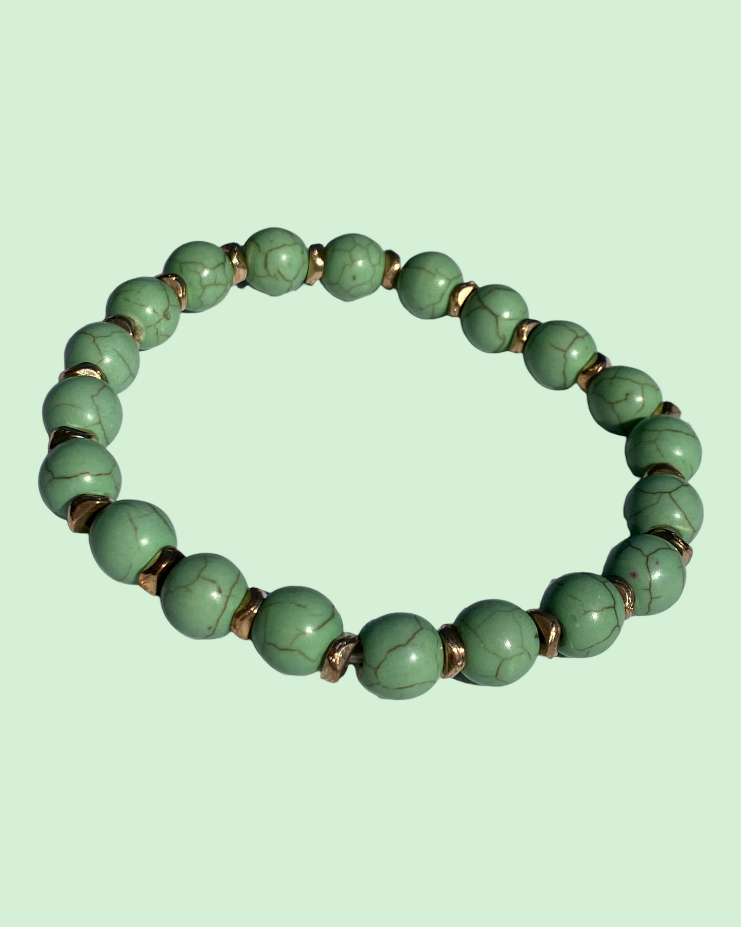 Malachite Casual Crystal Bracelet