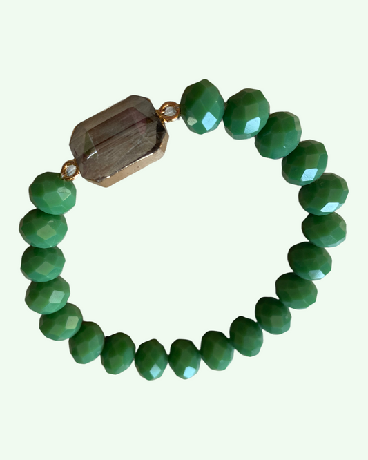 Malachite Crystal Bracelet